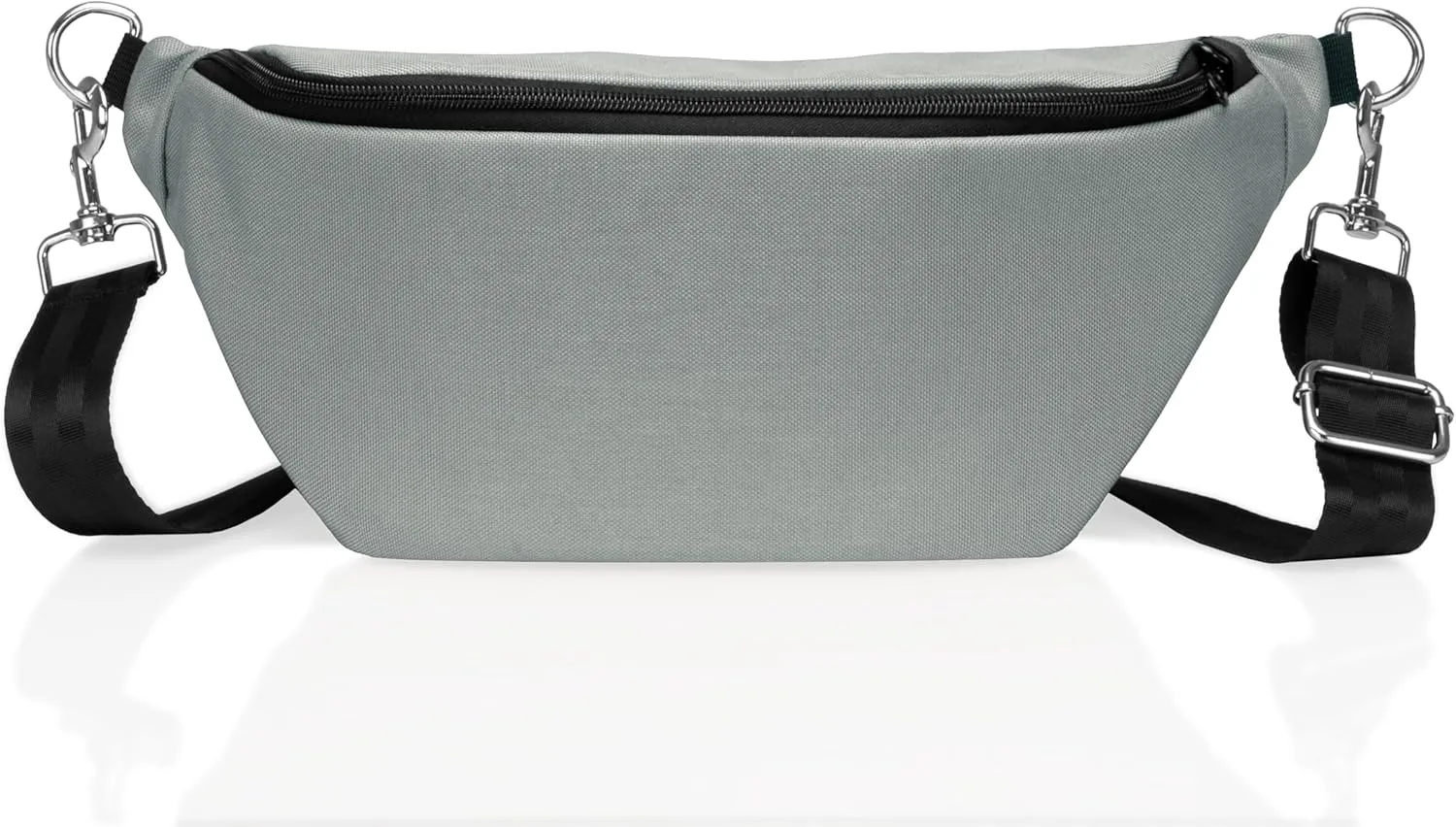 ~ SLING Faraday Bag ~ Data Security Cross-Body for Executive Travel ~ Tracking/Hacking Defense ~ Crystal Faraday Sleeve ~ Silver