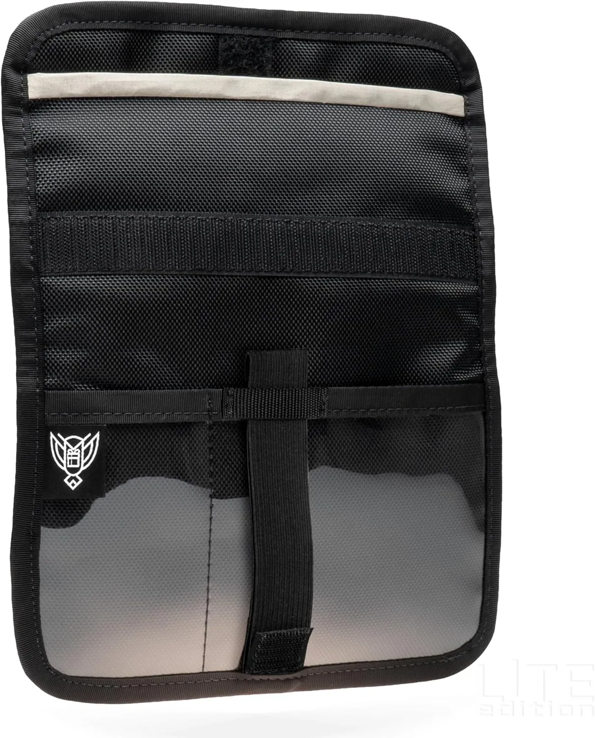 ~ Xecutive LITE Series Faraday Bag for Phones and Other Small Electronics ~ Data Security for Executive Travel ~ Tracking/Hacking Defense ~ Black Ballistic Nylon