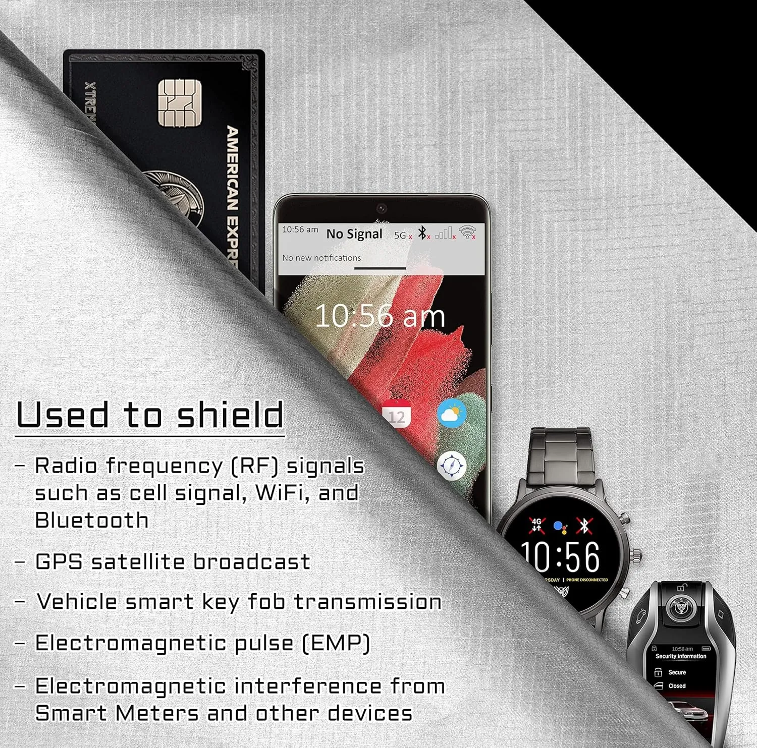 ~ Xecutive LITE Series Faraday Bag for Phones and Other Small Electronics ~ Data Security for Executive Travel ~ Tracking/Hacking Defense ~ Mil Spec Multicam Camo