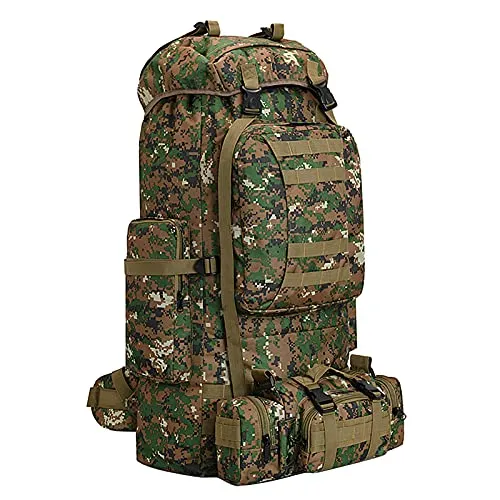 100L Camping Hiking Backpack,Molle military Tactical Rucksack Backpack