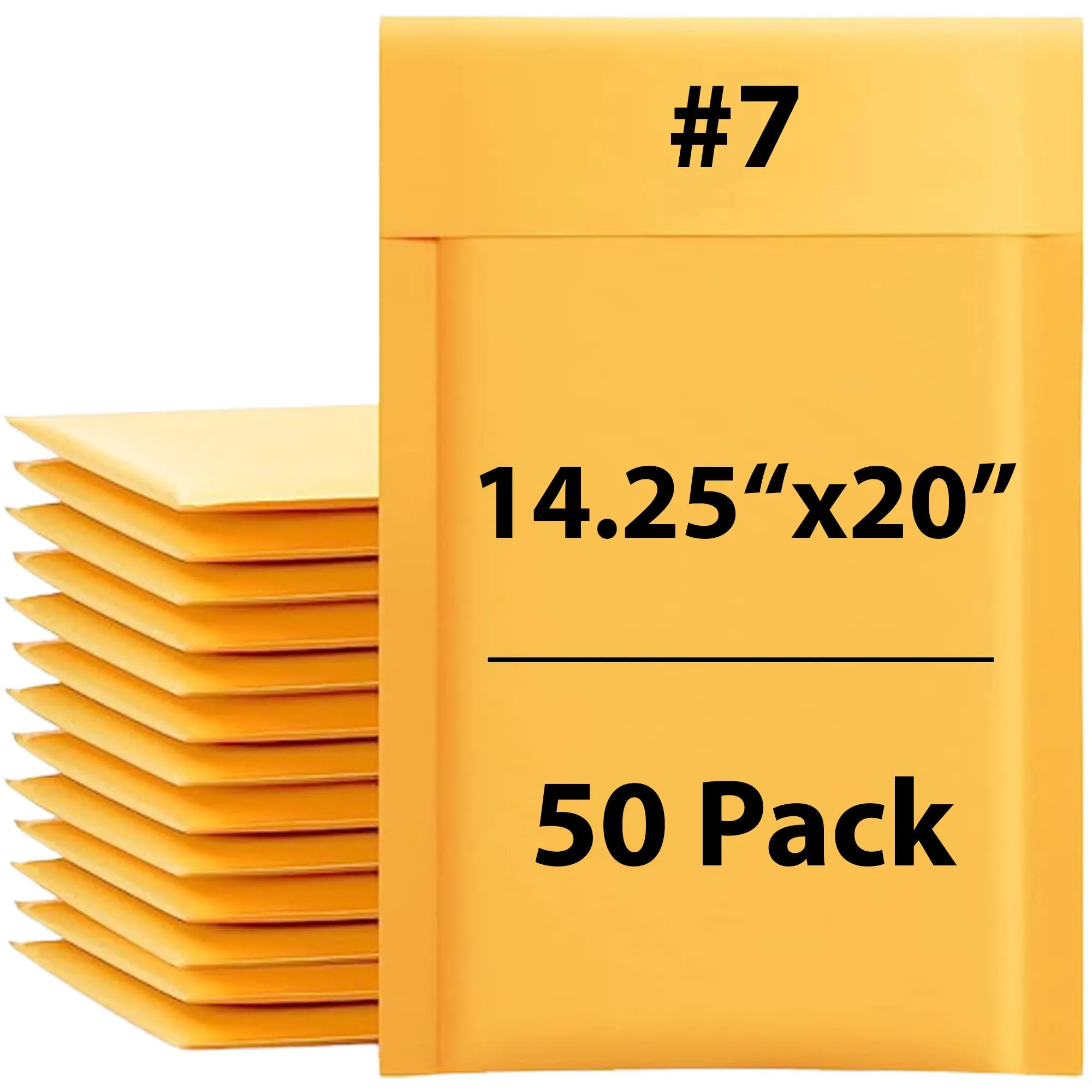 14.25X20 inches Kraft Bubble Mailer #7 Shipping Envelopes