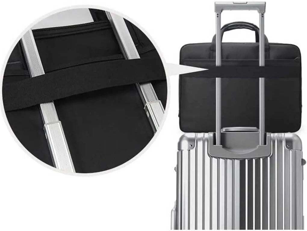 16 17 19 Inch Laptop Bag,Expandable Briefcase,Computer Bag Men Women,Laptop Shoulder Bag,Work Bag Business