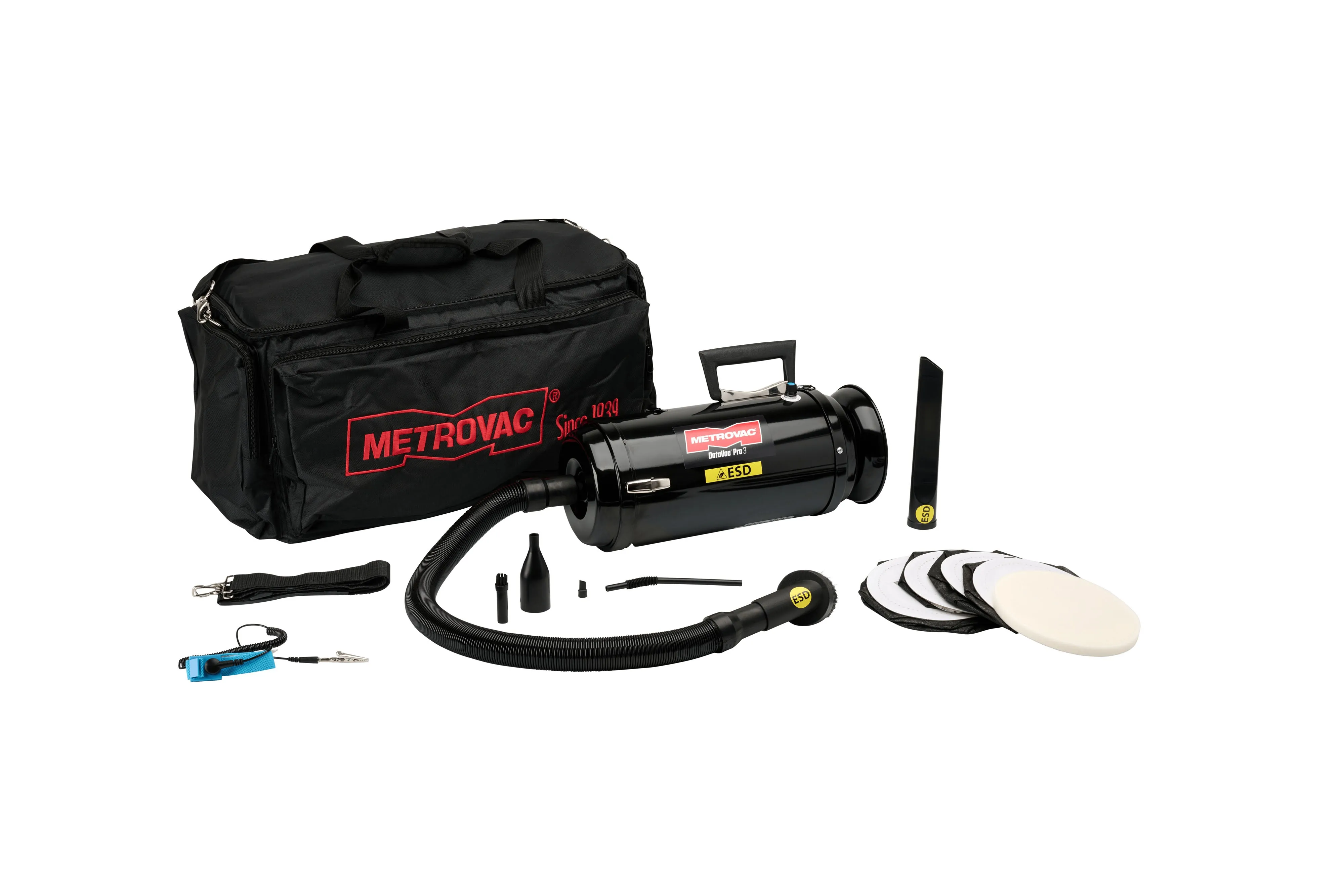 220/240V DataVac® 3 ESD Safe Variable Speed Maintenance System DV3ESD1V