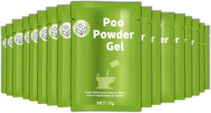 30 Pcs Portable Toilet Gel, 15g/Pack, Quick Super Absorbent, ECO-Friendly Poo Gel for Camping Toilet Chemicals Deodorant, Poo Urine Powder for Outdoor Camping, Hiking, Emergency Toilets