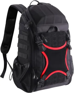 30L Small Tactical Military Backpack15.6 Laptop Men Black Medical Molle Work Rucksack Cycling Biking Rucksack (Black with Upgraded Medical Backpack)