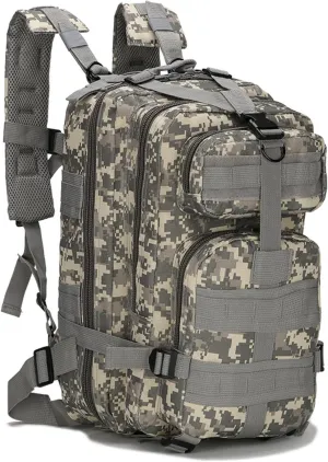 3P Tactical Backpack for Men and Women Small Outdoor Mountaineering Bag Trekking Camouflage Backpack
