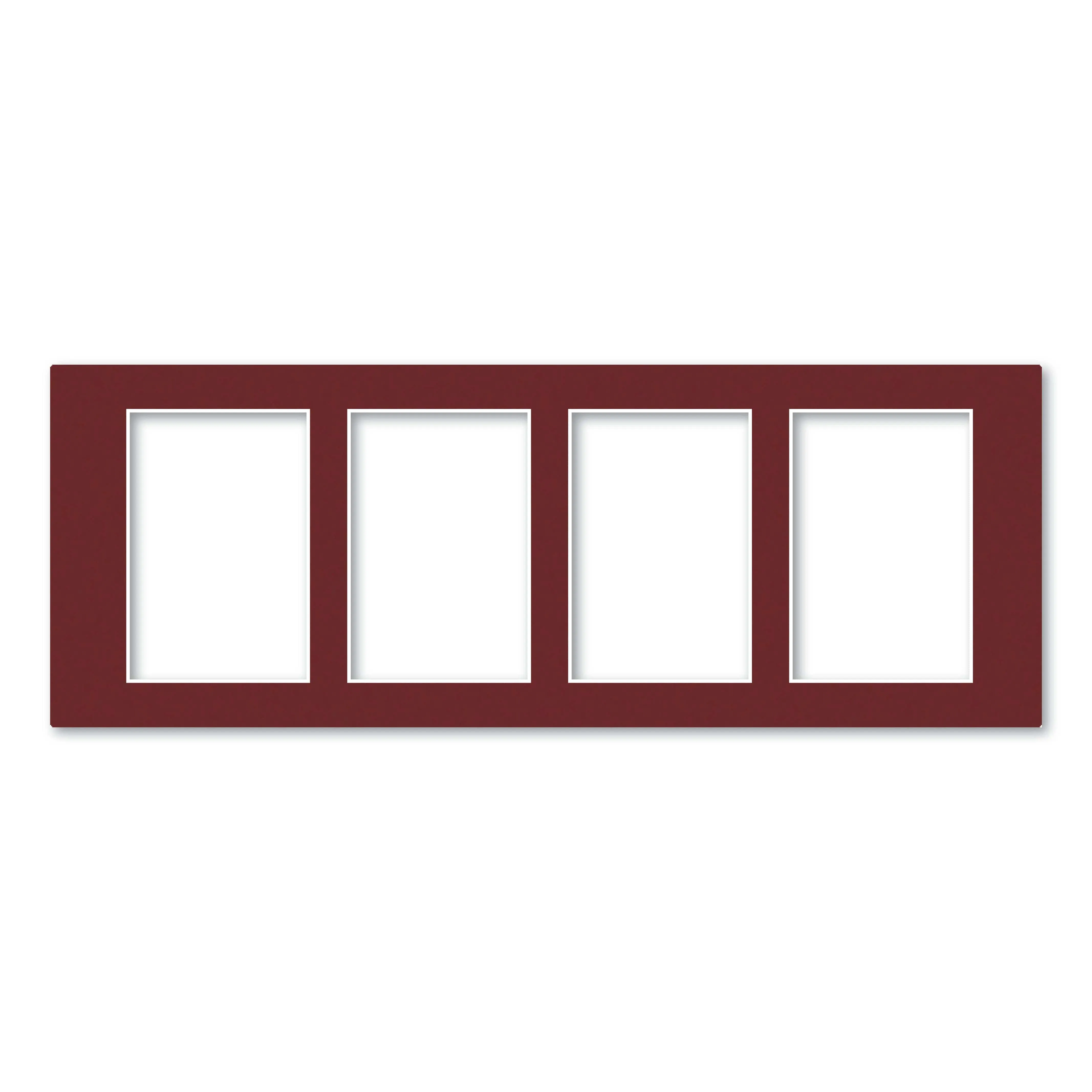 4 Window (4x6in) Collage Photo Mat Board