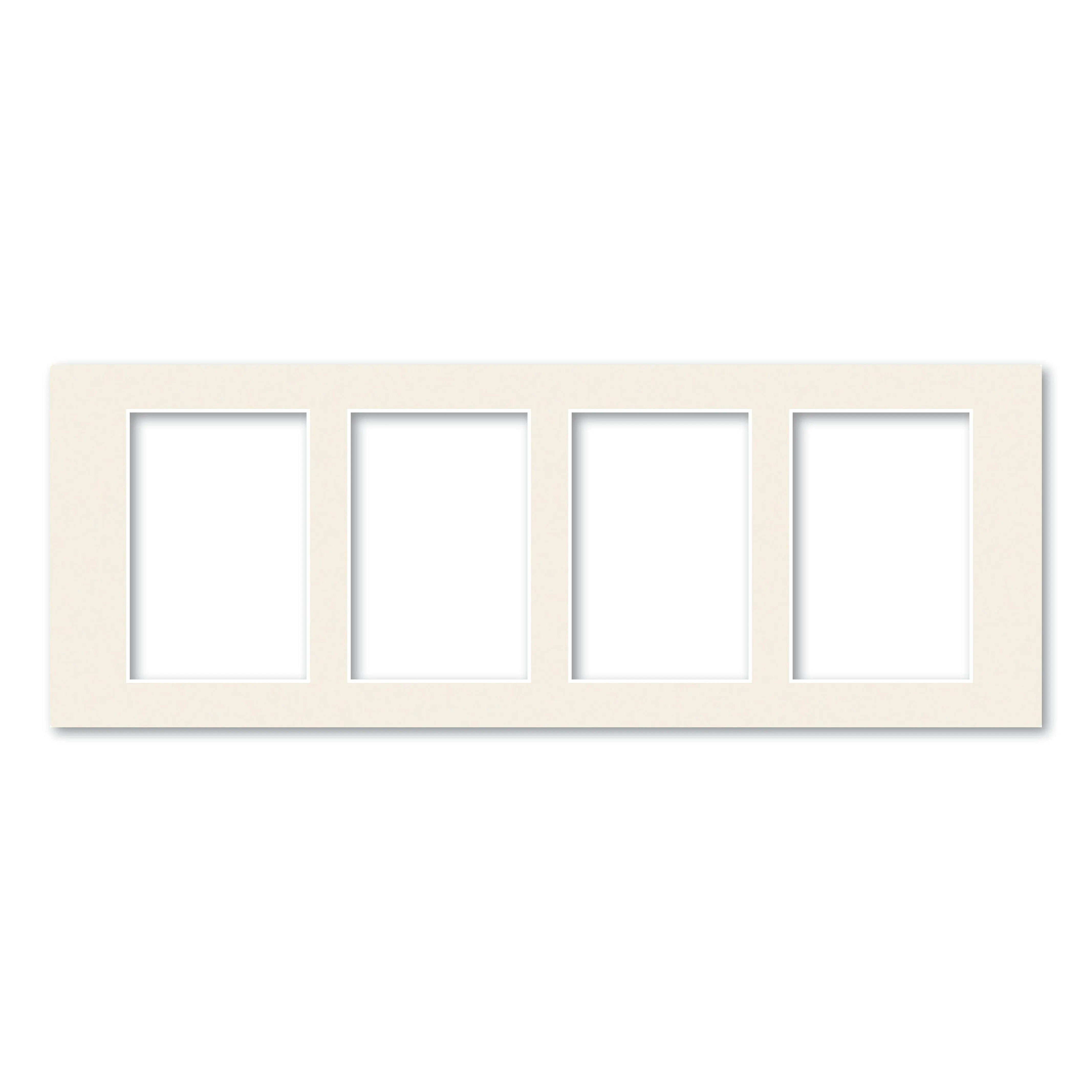 4 Window (4x6in) Collage Photo Mat Board