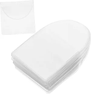 40Pcs Coin Holder Bags Transparent Coin Collection Pouches for Storage Protect Coins Tokens Badges Medals for Collectors Home Shop Use