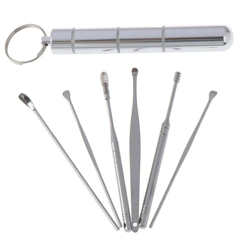 6 In 1 Spiral Ear Wax Removal Travel Set
