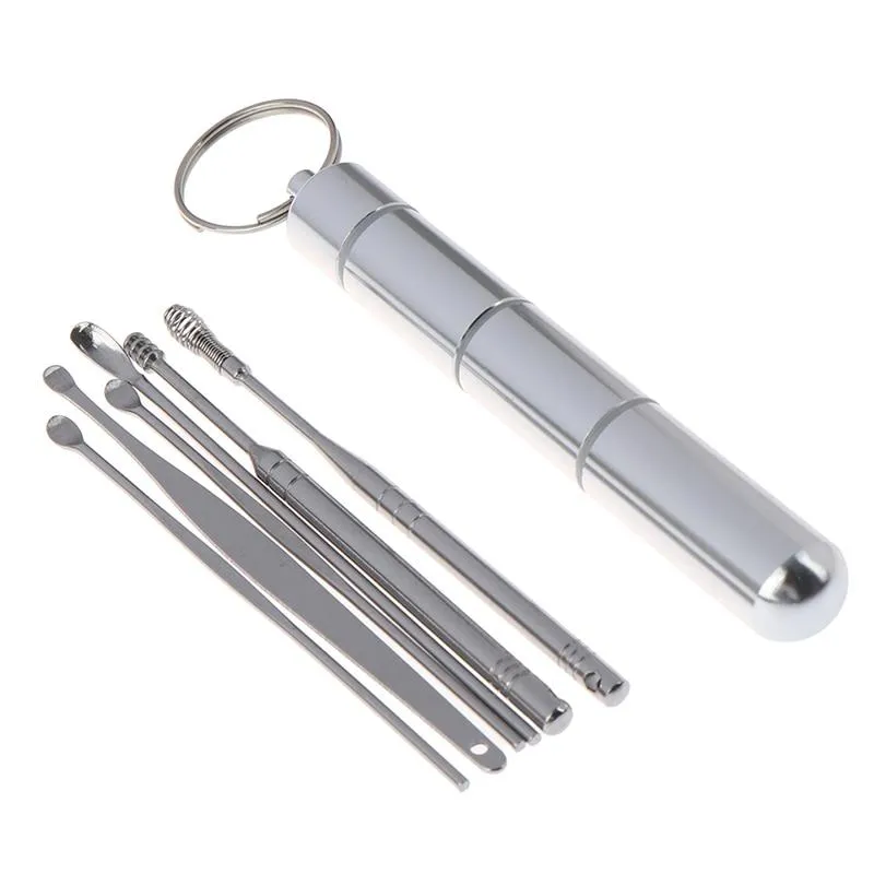 6 In 1 Spiral Ear Wax Removal Travel Set