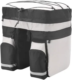 60L Bicycle Carrier Bag Rear Rack Bike Trunk Bag Luggage Pannier Back Seat Double Side Cycling Bycicle Bag (Color : B) (C)