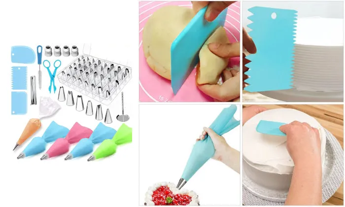 72 Piece Cake Decorating Supplies Kits