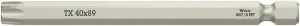 867/4 TORX® HF Bits with holding function, TX 40 x 89 mm