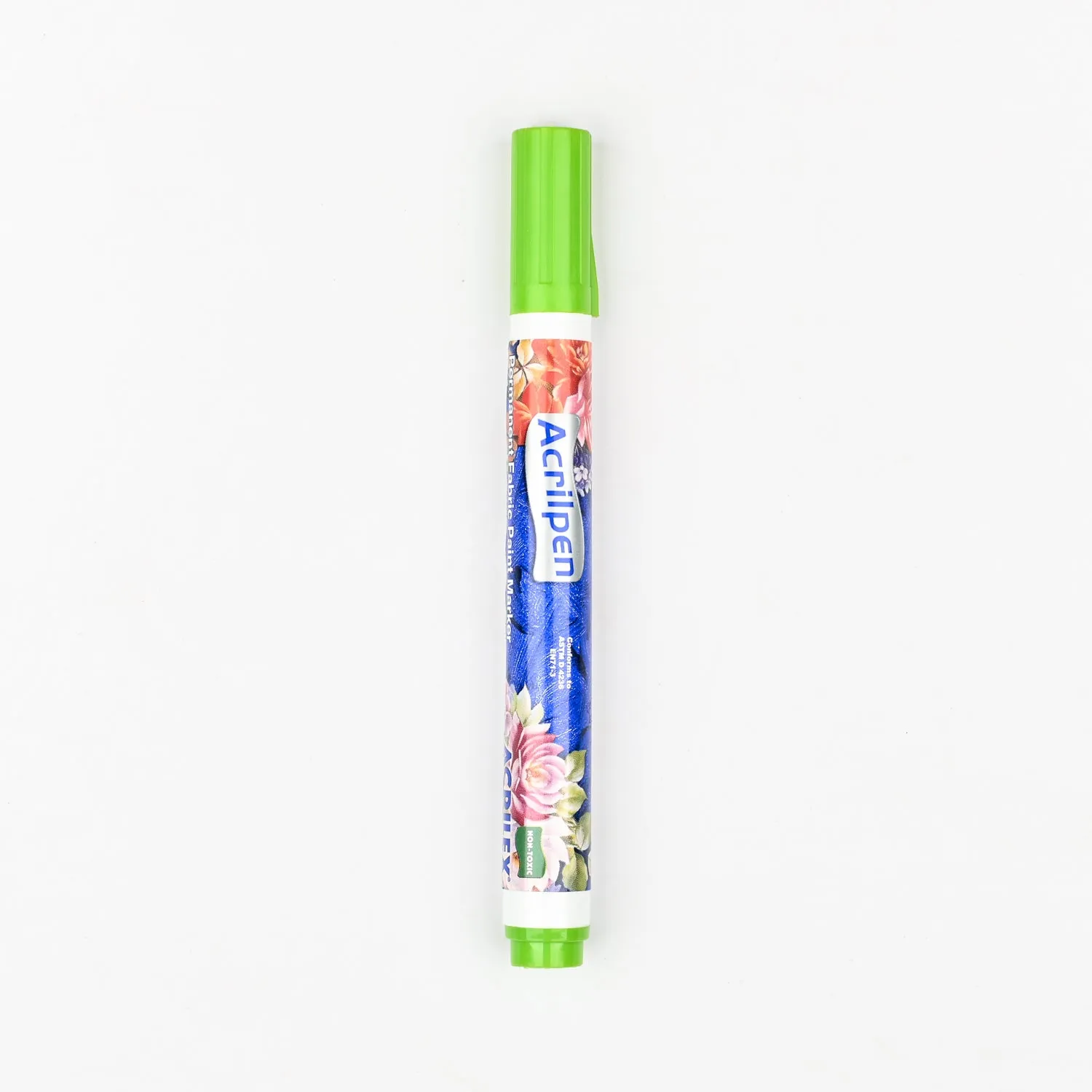 Acrilex Acrilpen Fabric Marker Lime Green