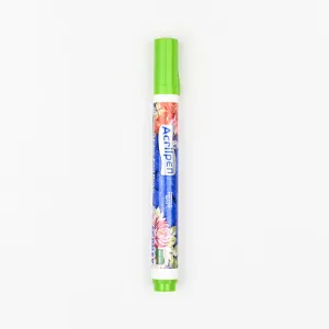 Acrilex Acrilpen Fabric Marker Lime Green