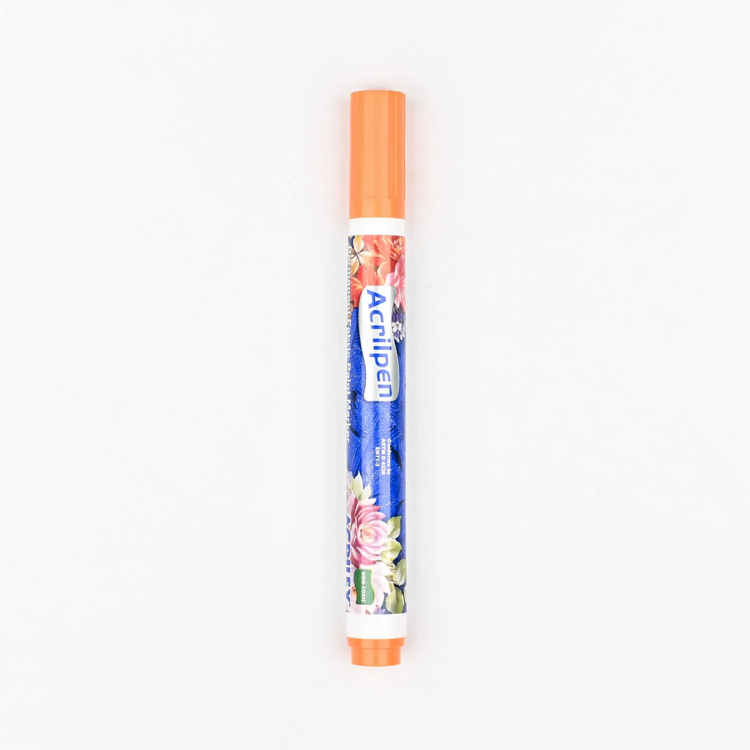 Acrilex Acrilpen Fabric Marker Orange