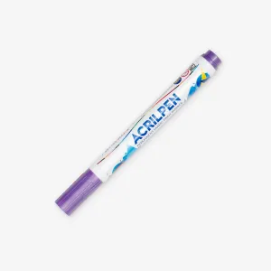 Acrilex Acrilpen Fabric Marker Purple