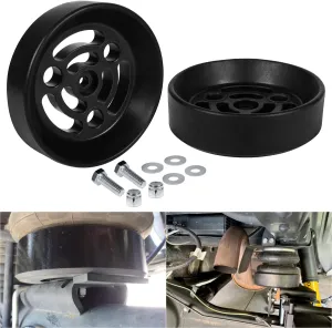 Air Bag Spring Cradle For Full Suspension Travel Fits All 6" Diameter Convoluted Air Bags Fits Any Full Size of Half Ton Truck, 2/4WD, Replaces KU09140BK TR3004