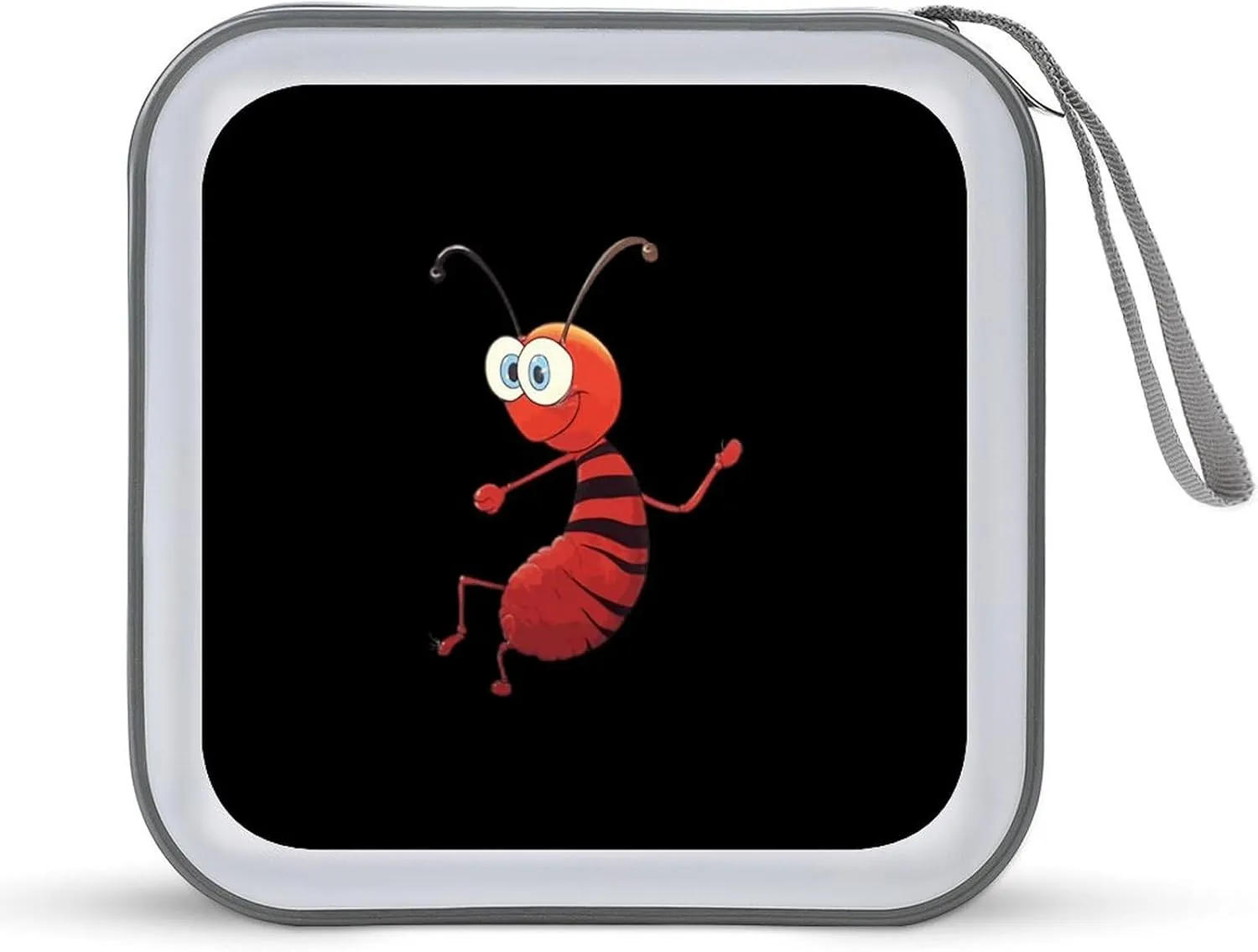Ant CD Collection Bag Portable DVD Disc Storage Organizer Wallet Bag for Home Travel