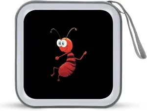 Ant CD Collection Bag Portable DVD Disc Storage Organizer Wallet Bag for Home Travel