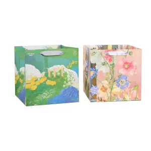 Artistic Present Paper Bags 2 Colors 10PCS