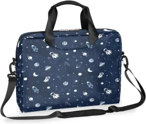 Astronaut Space Shuttle 15-16 Inch Laptop Case Shoulder Messenger Bag Computer Bags for Laptops for Men Women 15.6 Inch Laptop Bags