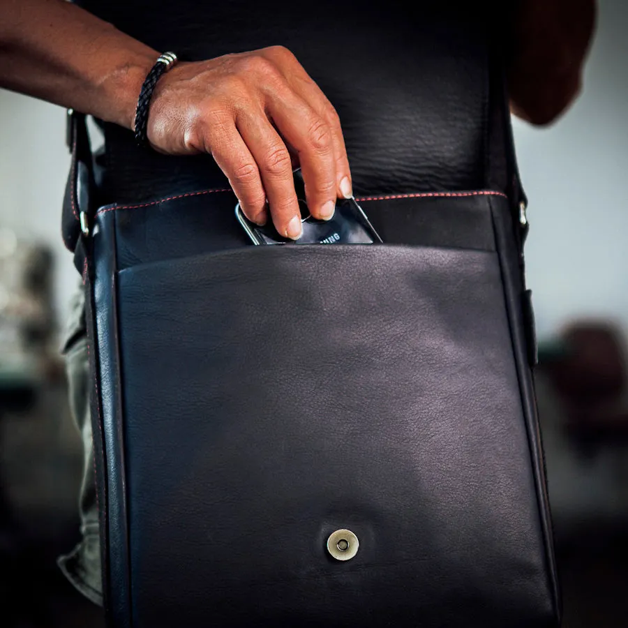 AUSTIN Messenger Bag – Grey