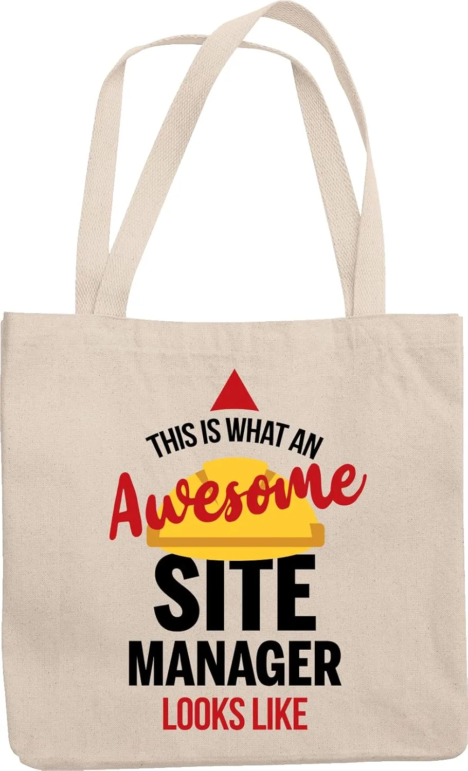 Awesome Site Manager, Contractor or Civil Engineer Reusable Tote Bag