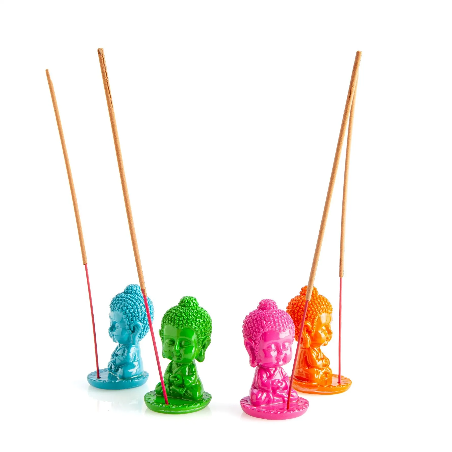 Baby buddha incense burner