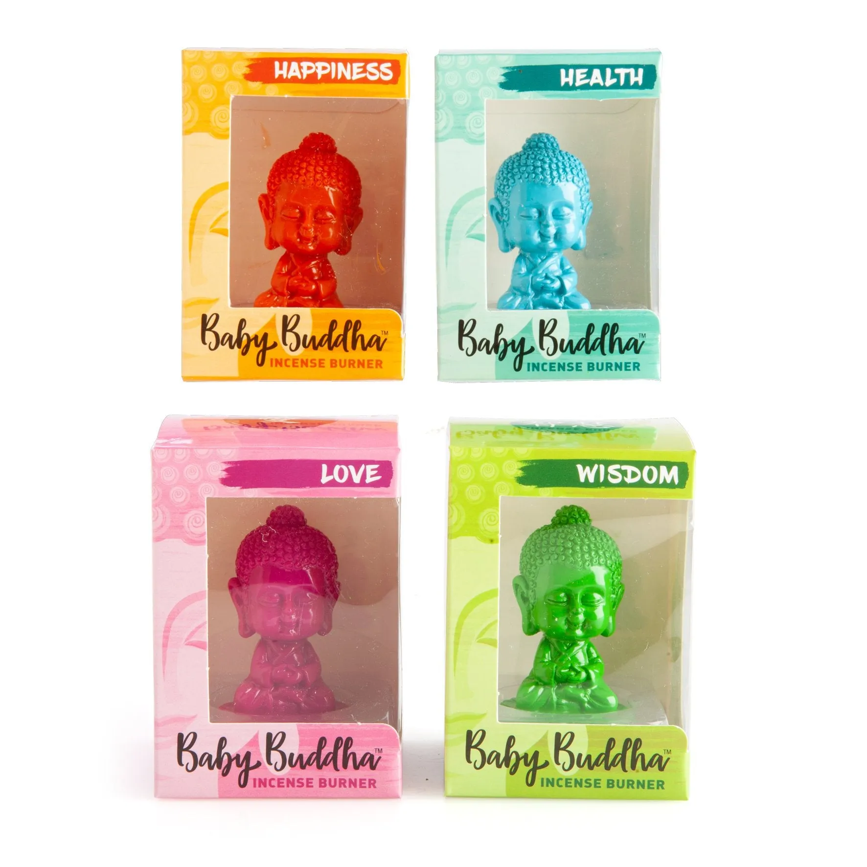 Baby buddha incense burner