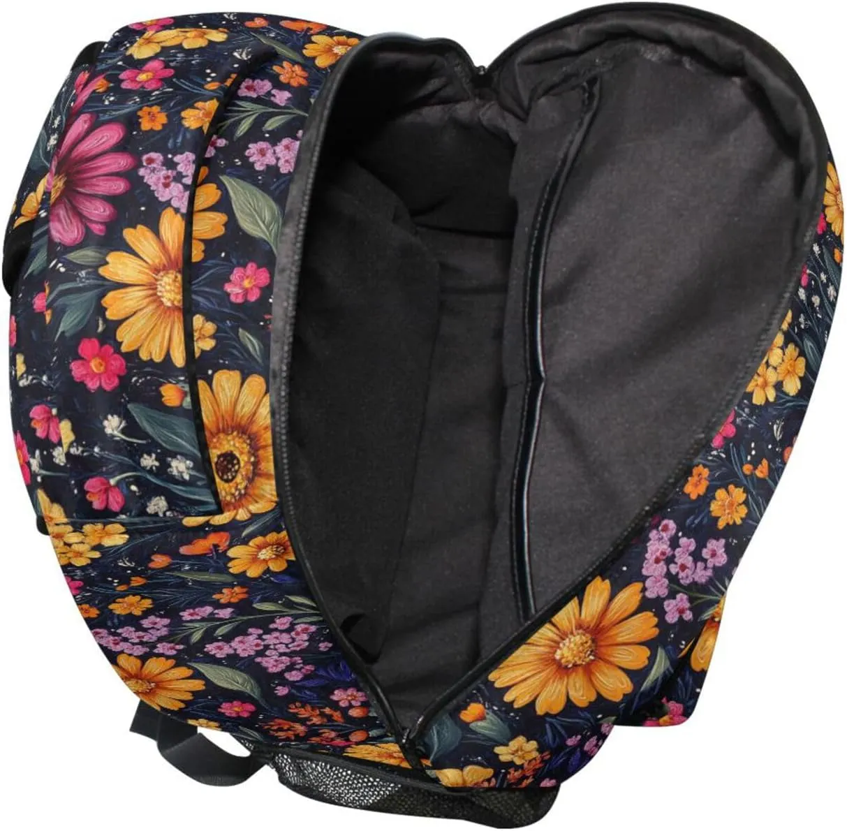 Backpack for Teens Boys Girls Waterproof School Book Bag with Chest Strap for Travel Trip Instant Oatmeal Mexicana Style
