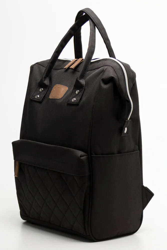 Backpack Nappy Bag Black
