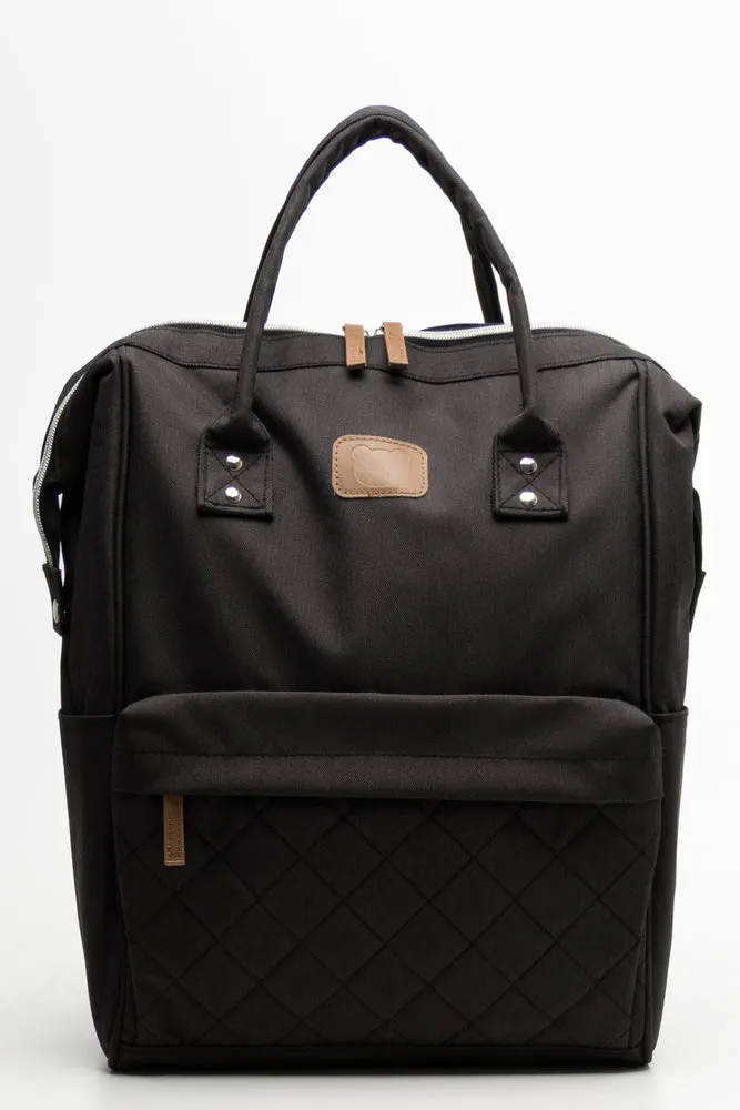Backpack Nappy Bag Black