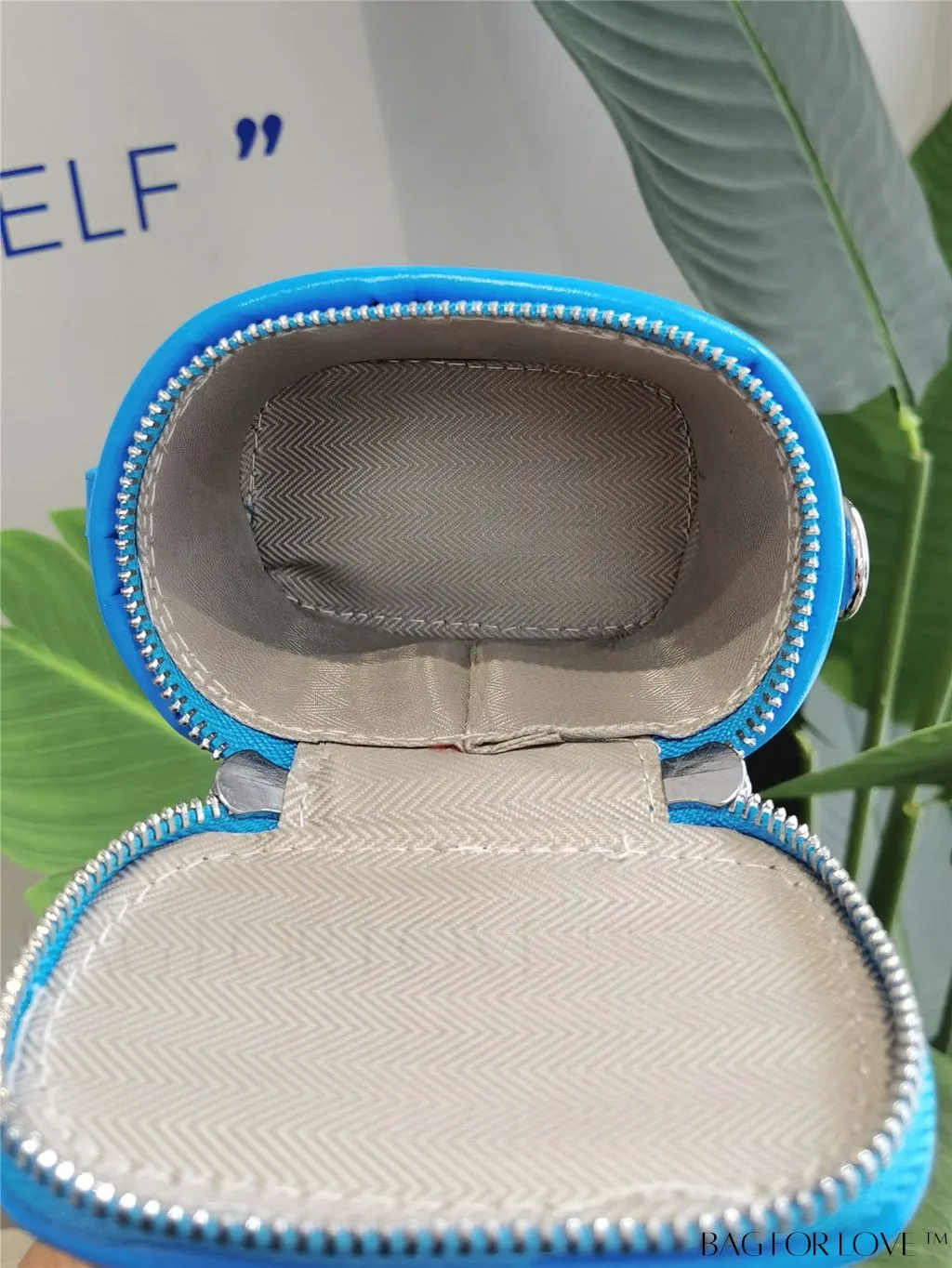 BagForLove - Compact Textured Double Zip Bucket Bag