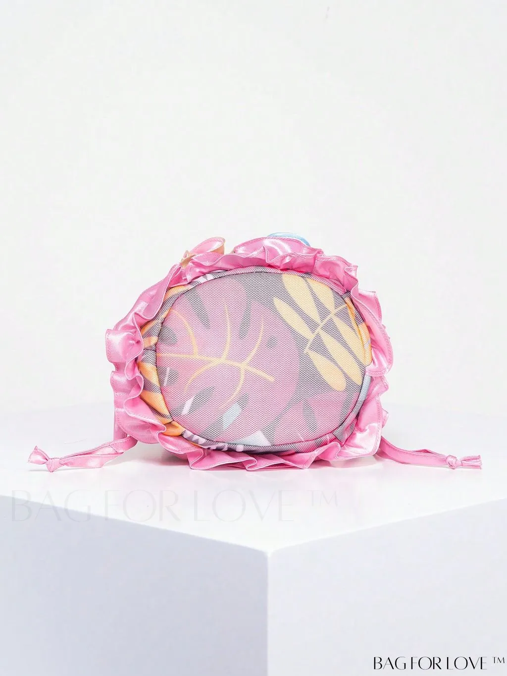 BagForLove - Floral Drawstring Handbag: Trendy, Elegant Evening & Phone Bag with Charming Bucket Design