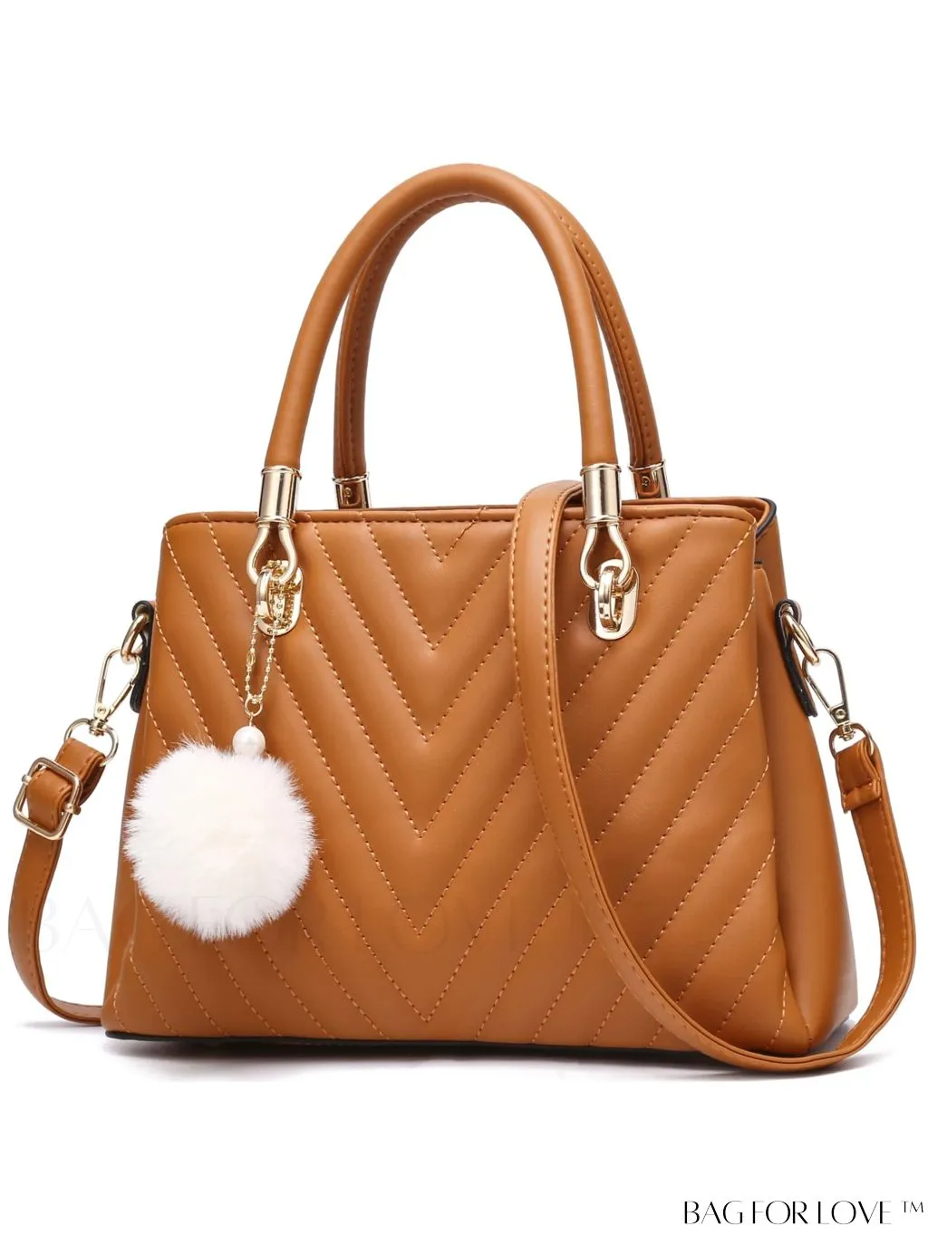 BagForLove - I IHAYNER Womens Quilted Leather Handbags: Fashionable Top-handle Tote and Shoulder Bag