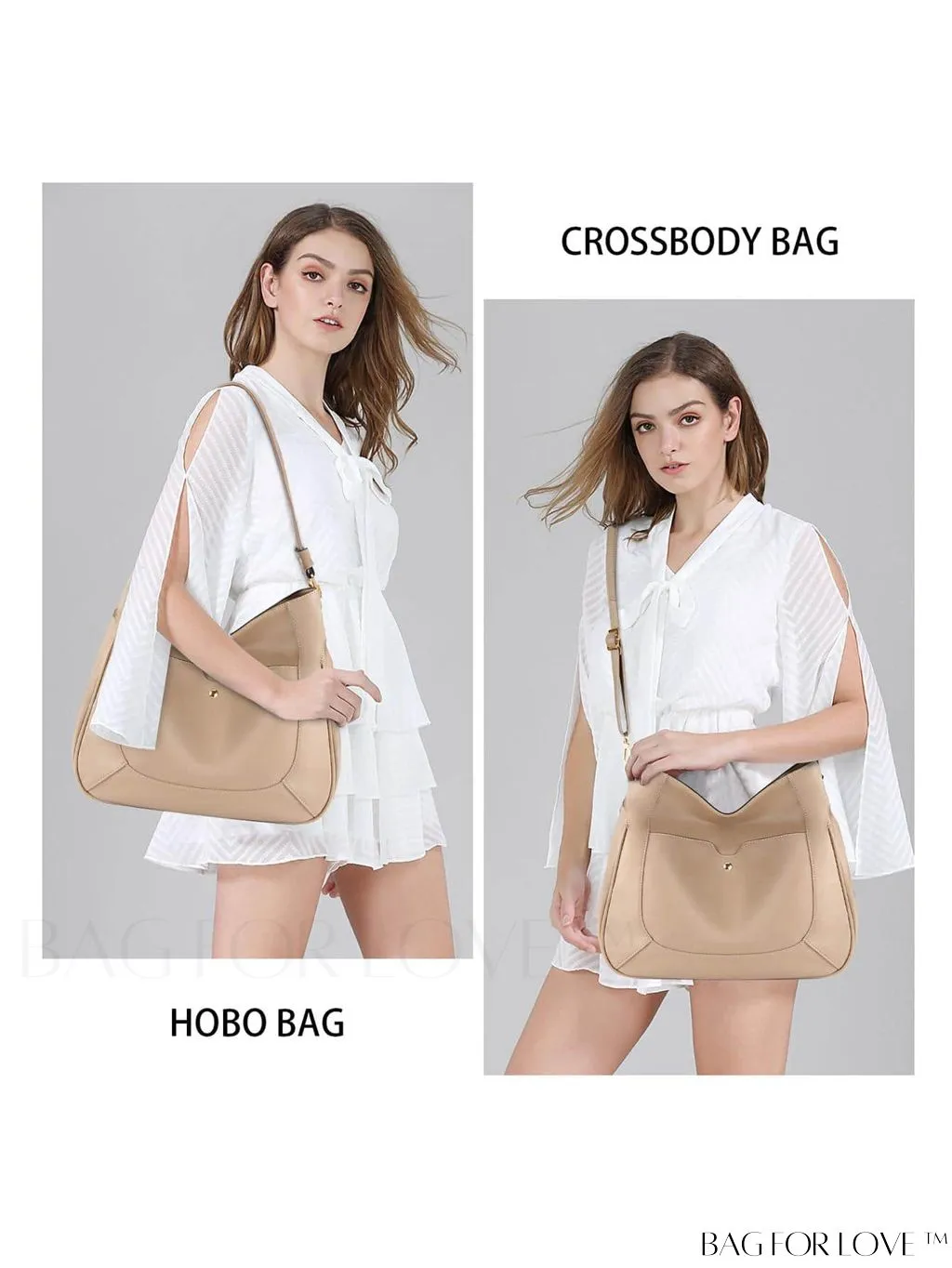 BagForLove - Premium Leather Womens Handbags: Stylish, Spacious Tote with Shoulder and Crossbody Options.