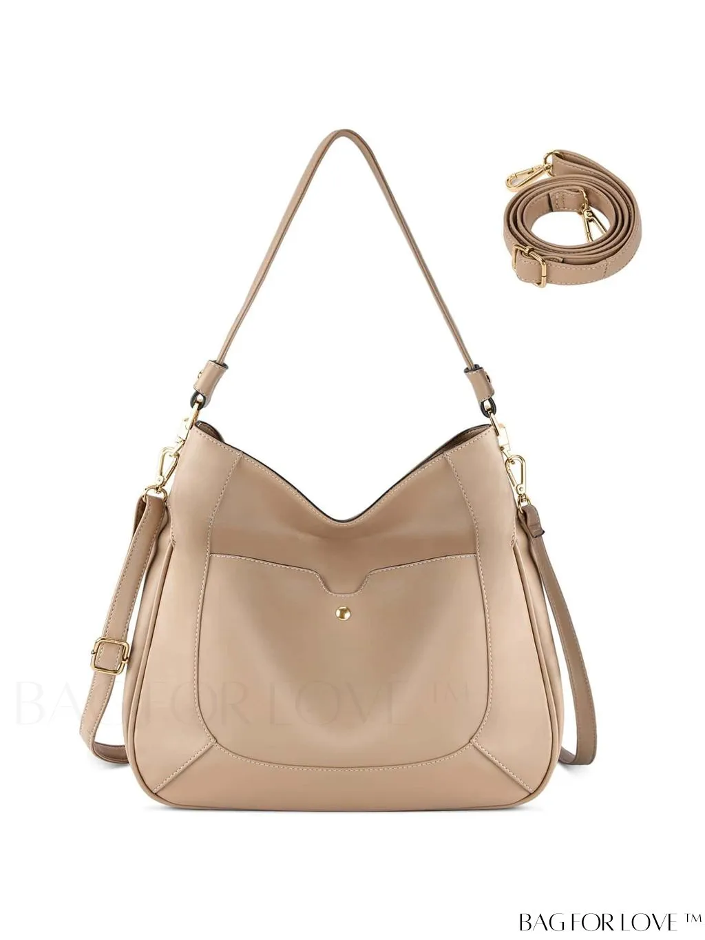 BagForLove - Premium Leather Womens Handbags: Stylish, Spacious Tote with Shoulder and Crossbody Options.