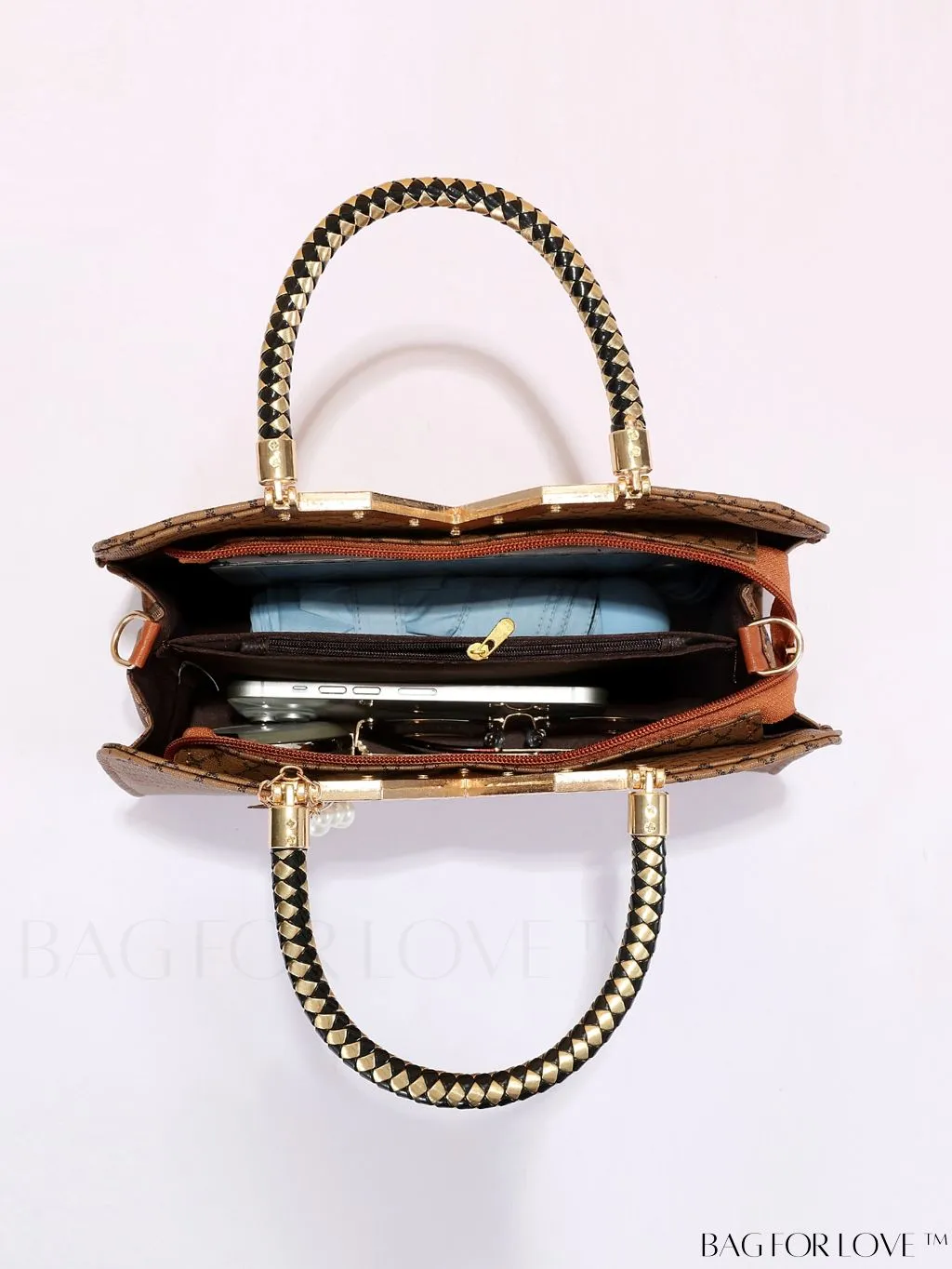 BagForLove - Rhombus Quilted Crossbody Bag: Stylish Womens Handbag for Spring/Summer Fashion