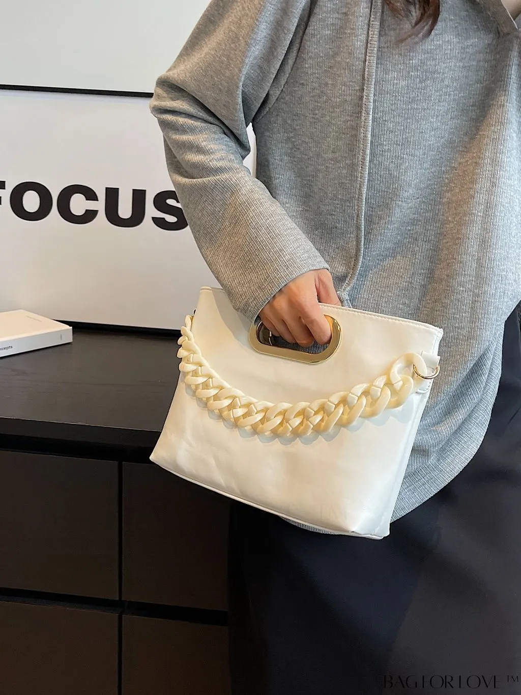 BagForLove - Stylish Chain-Adorned Shoulder Bag
