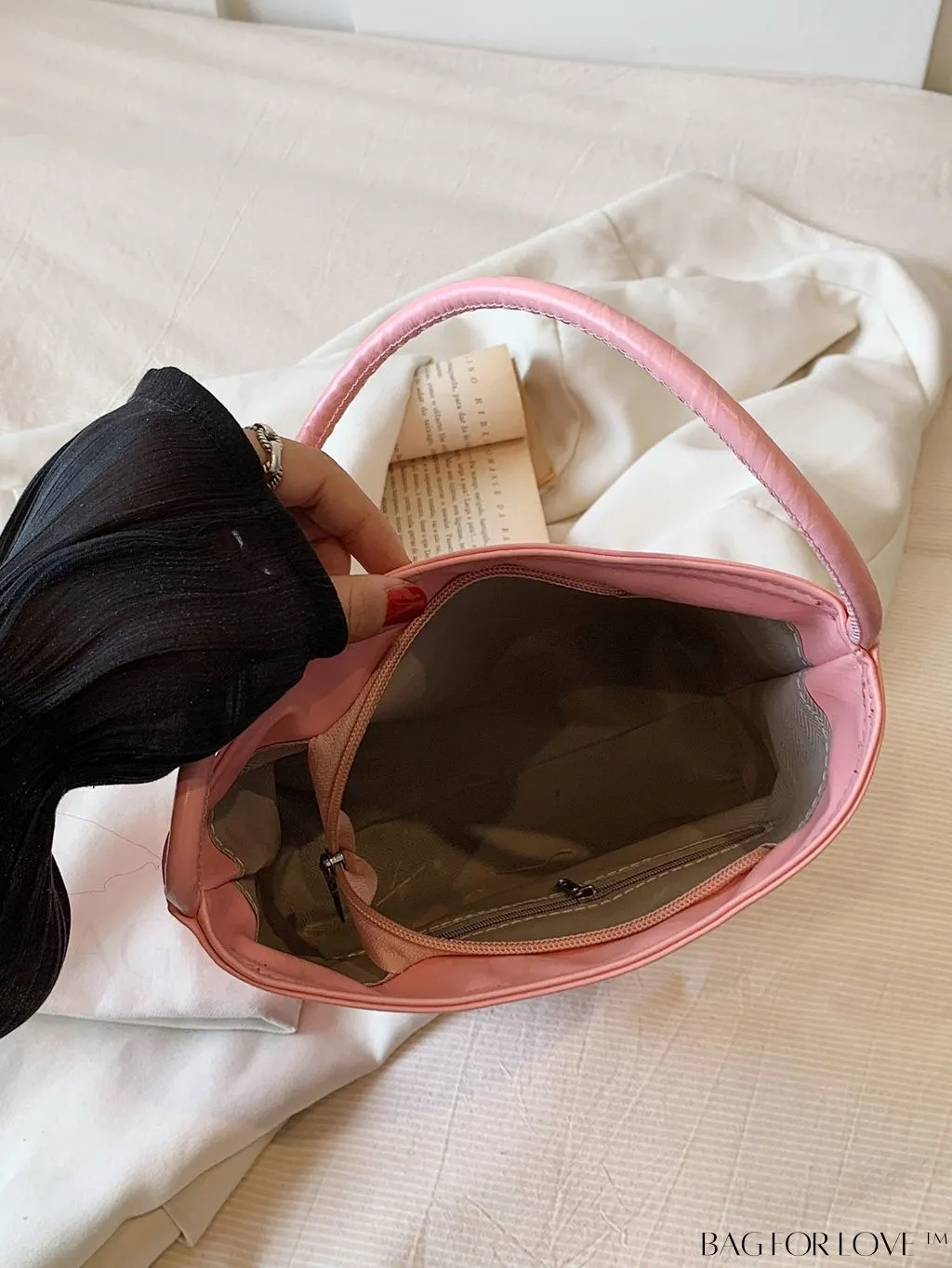 BagForLove - Stylish Summer Casual Tote Bag with Embroidered Lettering - New Arrivals