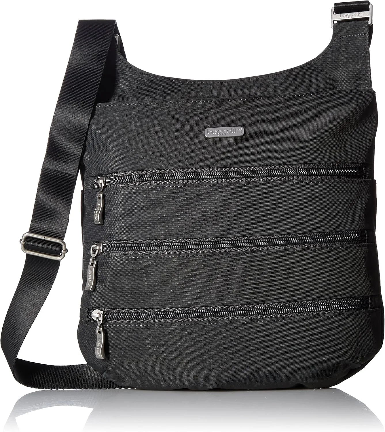 Baggallini Big Zipper Travel Crossbody Bag