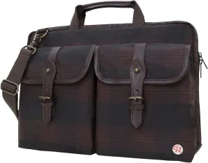 Bags Waxed Knickerbocker Laptop Bag 15 Inch, Multi, One Size
