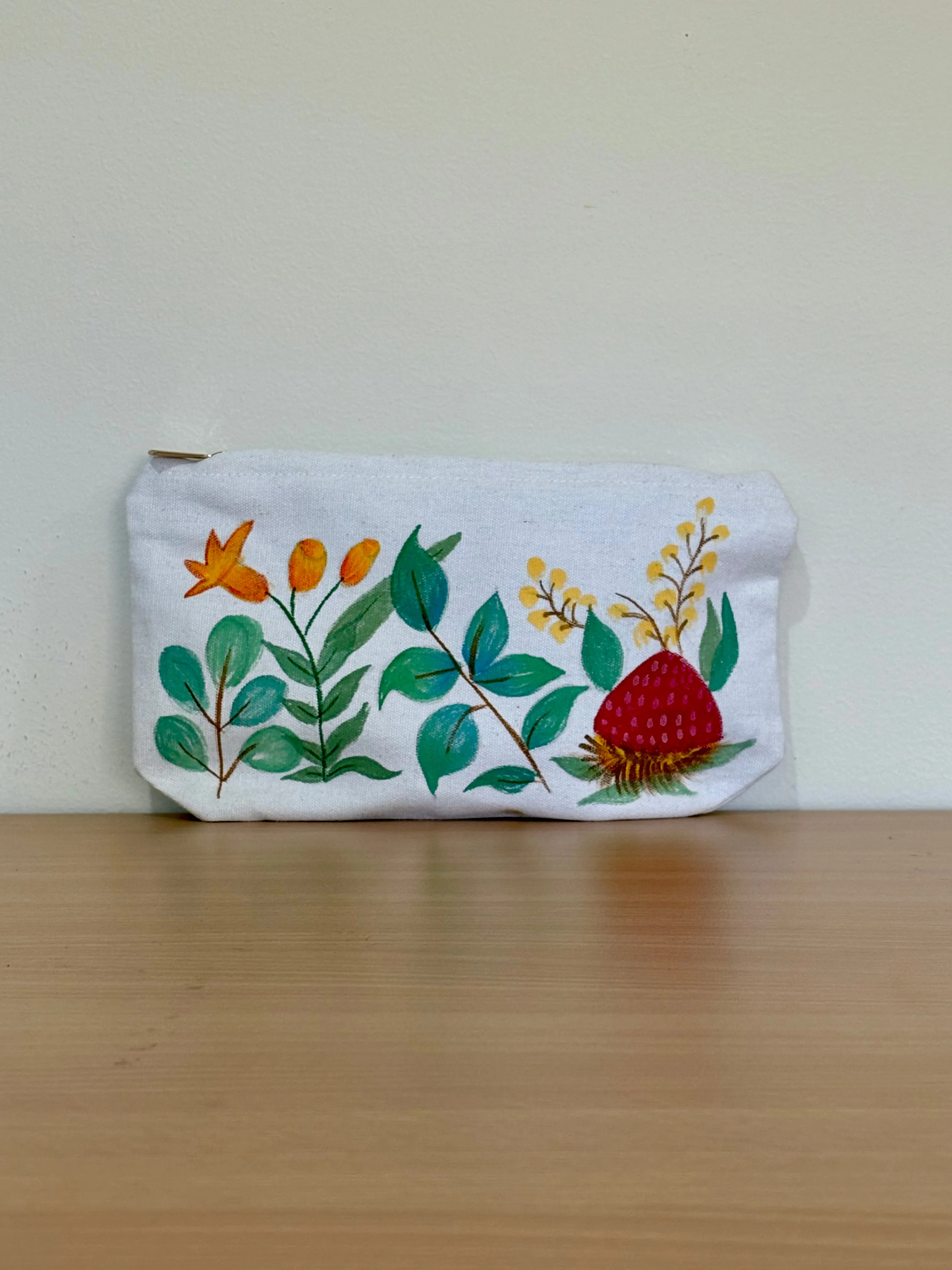 Banksia Blooms - Hand Painted, Canvas Tote Bag