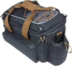 BASIL Bicycle Bag, Miles Trunk Bag, Professional MIK Compatible, 9-36L Waterproof