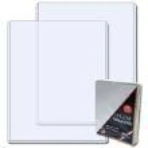 BCW Supplies Toploaders | 25-Pack | 11x14 Clear Rigid PVC Protectors | Top loaders for Cards | Trading Card top loaders Also Perfect for Photos and Posters | Hard Sleeves for Collectibles