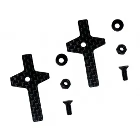 BDY-185GWM 1:10 Touring Graphite Wing Holder-1mm