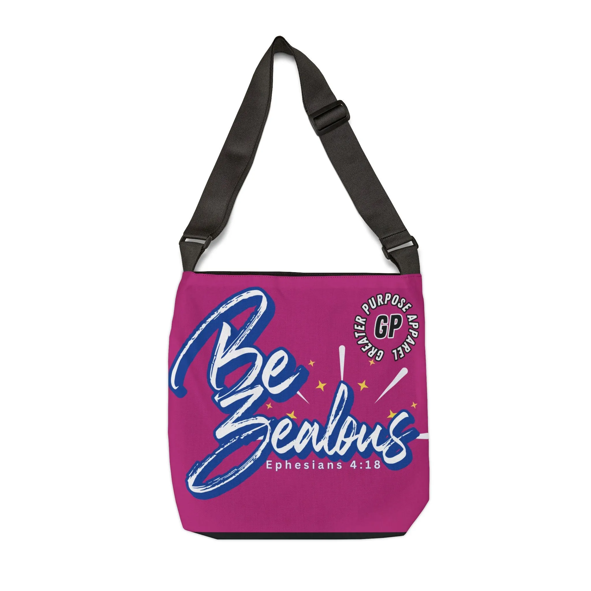 Be Zealous Adjustable Tote