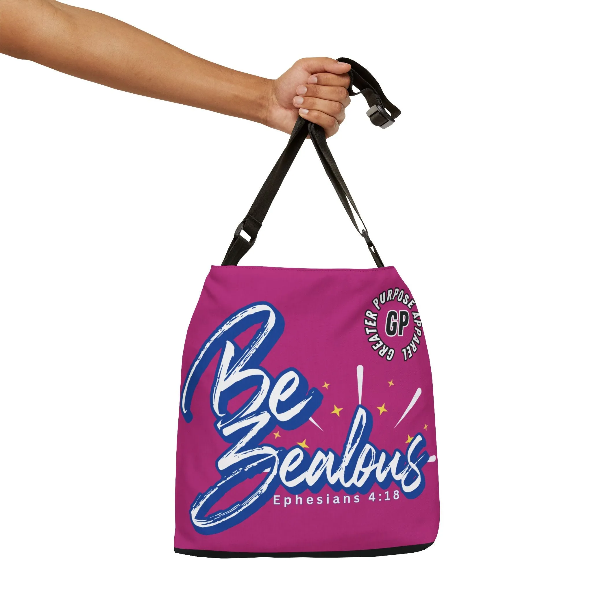 Be Zealous Adjustable Tote